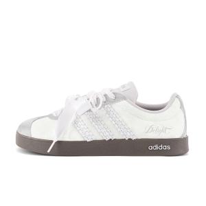 Adidas VL COURT 2.0 Амортизация, износостойкие немецкие армейские кроссовки Unisex серо-белые