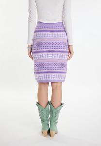 Юбка-карандаш LOMASI IZIA, сиреневый