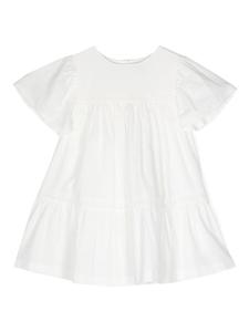 Knot платье Florence с короткими рукавами, белый