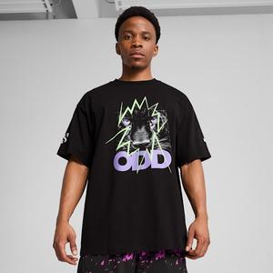 Мужская баскетбольная футболка Scoot Purple Lab Puma, черный