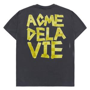 Футболка ADLV FW24 Unisex Charcoal Gray Acme De La Vie, серый