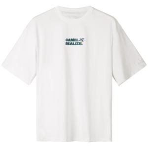 Футболка Unisex Crew Neck Moderate Straight Fit CAMEL, moon белый