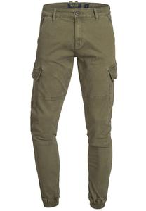 Брюки-карго INDICODE JEANS Tapered Cargo Pants August, хаки