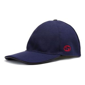 Кепка GUCCI Double g cap Blue, синий