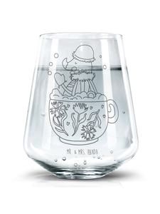 Стакан для питья с рисунком моли, пена для ванны, прозрачный, без слов Mr. & Mrs. Panda