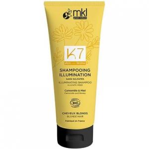 Органический шампунь для придания сияния 250 мл для светлых волос Mkl Green Nature