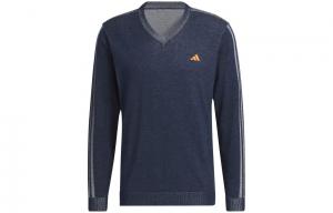 Свитер мужской Adidas студенческий, темно-синий