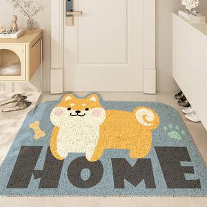 Dajiang Ковер 120х180 см для прихожей, устойчивый к загрязнениям и износу, с петлевым ворсом, Etc You Yi