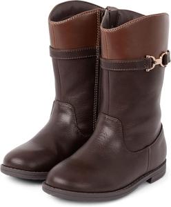 Классические высокие сапоги для верховой езды для девочек и малышей Gymboree, Brown Buckle