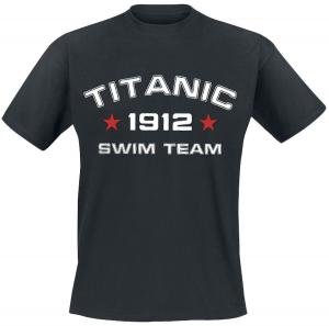 Футболка Sprüche Titanic Swim Team, черный
