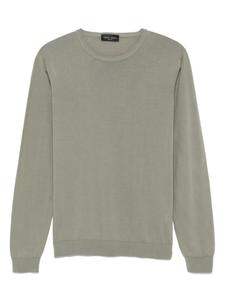 Футболка тонкой вязки Roberto Collina, зеленый