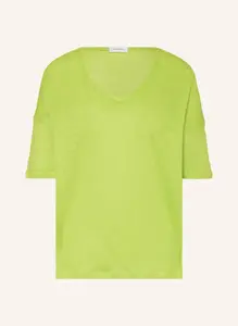 Льняная футболка Darling Harbour, зеленый