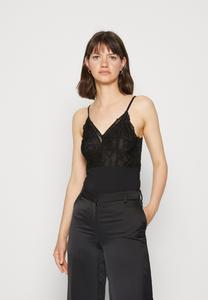 Топ Pieces, черный