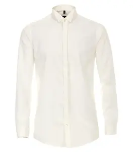 Деловая рубашка VENTI "Деловая рубашка VENTI однотонная", белый