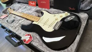 Fender American Professional II Stratocaster 2020 НОВАЯ с футляром QUEEN TIME CAPSULE Tuxedo Black США Электрогитара Strat