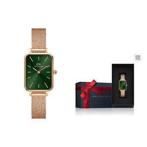 DW/DanielWellington Часы Daniel Wellington Quadro Pressed Melrose 20x26mm, Emerald Plate