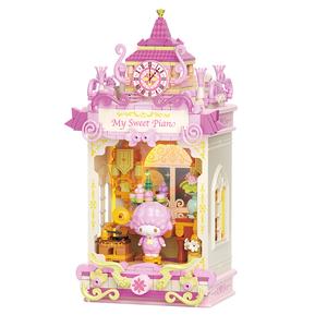 Конструктор Sanrio Family Night Phantom Collection Kuromi Cinnamoroll, 300 деталей, C3110 TOP TOY