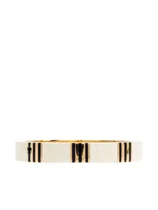 Браслет T-STRIPE BANGLE Tory Burch, белый