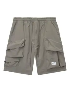 Шорты-бермуды с вышитым логотипом Musium Div., нейтральный