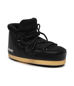 Ботинки женские Moon Boot утепленные текстильные, черный