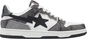 Кроссовки Wmns Sk8 Sta #1 'Black Snakeskin', черный