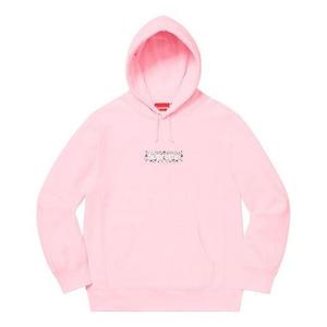 Толстовка 19fw bandana box hoodie 'pink' Supreme, розовый