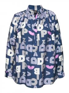 Блуза Ulla Popken, цвет tintenblau