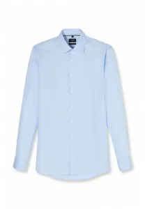 Суперделовая рубашка кент Olymp No. Six, Bleu