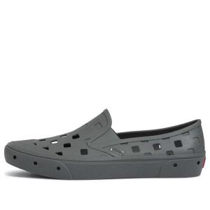 Кроссовки trek slip-on 'pewter' Vans, серый