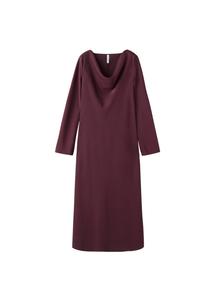 MANGO Вечернее платье 'Francy-a' в рубиново-красном цвете