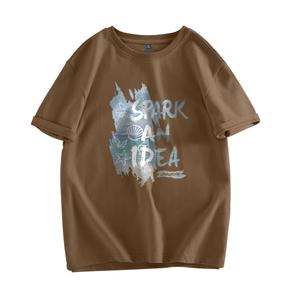 Футболка мужская WARRIOR, коричневый