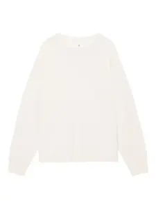 Кашемировый свитер Lee с круглым вырезом ANINE BING, нейтральный