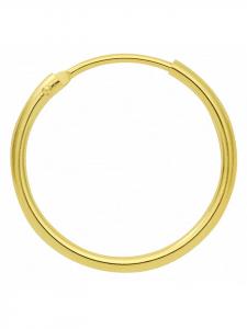 Adeliás 333 Золотые серьги / Серьги-кольца Ø 9 мм из золота