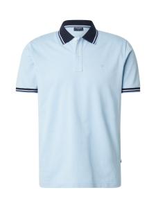 Рубашка OLYMP, цвет Navy/Cyan blue/Light blue