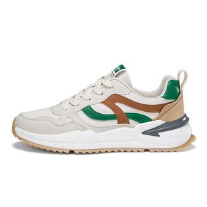 Антискользящие и износостойкие дышащие низкие повседневные кроссовки мужские Huanwei, серый