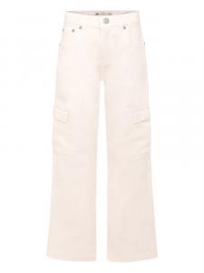 Джинсы карго с нашивкой-логотипом Levi's Kids, белый