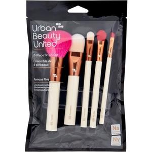 Набор кистей Urban Beauty United Famous Five из 5 предметов
