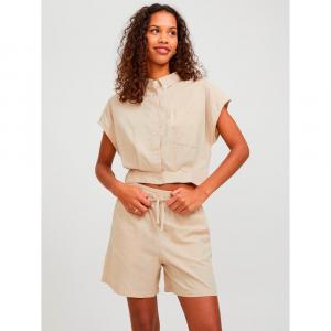 Рубашка с коротким рукавом Jack & Jones Penny, бежевый