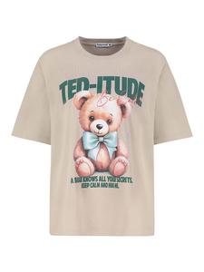 Sublevel Футболка песочного цвета