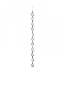 KUNDO серьги-подвески с кварцем, серебряный