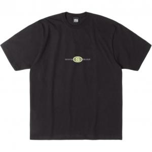 Футболка stüssy worldwide dot Stussy, черный