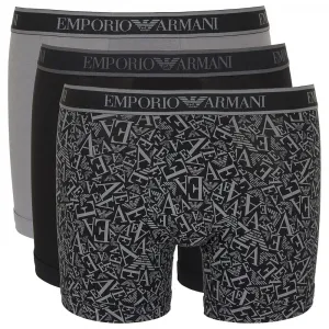 Боксеры 3 шт Emporio Armani EM000371_AF10779, черный