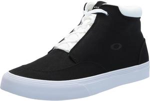 Мужские высокие кеды Oakley Banks из холщовой ткани, белый/черный