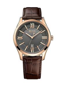 Наручные часы Ambassador Model HB1513041 с кожаным ремешком Hugo Boss