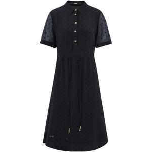 Платье с короткими рукавами KARL LAGERFELD женское черное KARL LAGERFELD/Karl Lagerfeld Jeans, черный