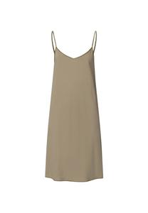 Спящая рубашка спагетти платье хлопок шелк Hanro, серебряный