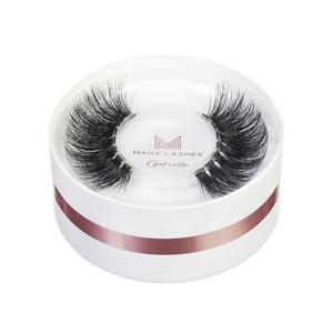 Ресницы на полоске gl-08, 14-17 мм, бесцветная полоска, 1 упаковка. Many Lashes Gabrielle