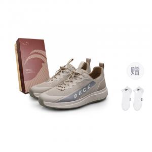 Повседневные туфли унисекс с низким верхом, черные/песочные BECK, Black