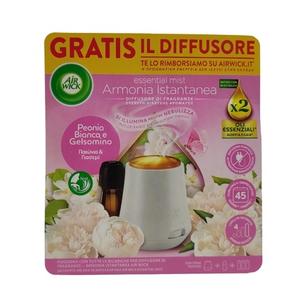 Сменный картридж для аромадиффузора 20 мл, ароматы белого пиона и жасмина. Air Wick