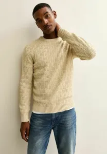 Джемпер с длинными рукавами и текстурированной поверхностью New Look, Cream